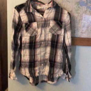 Mudd Tops - Girls flannel shirt. Miss. Size 16 Mudd Tops - Girls flannel shirt. Miss. Size 16